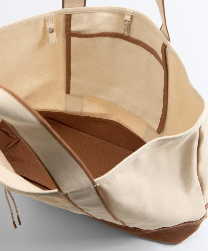 Bolso shopper de lona Bolso shopper de lona