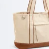 Bolso shopper de lona Bolso shopper de lona