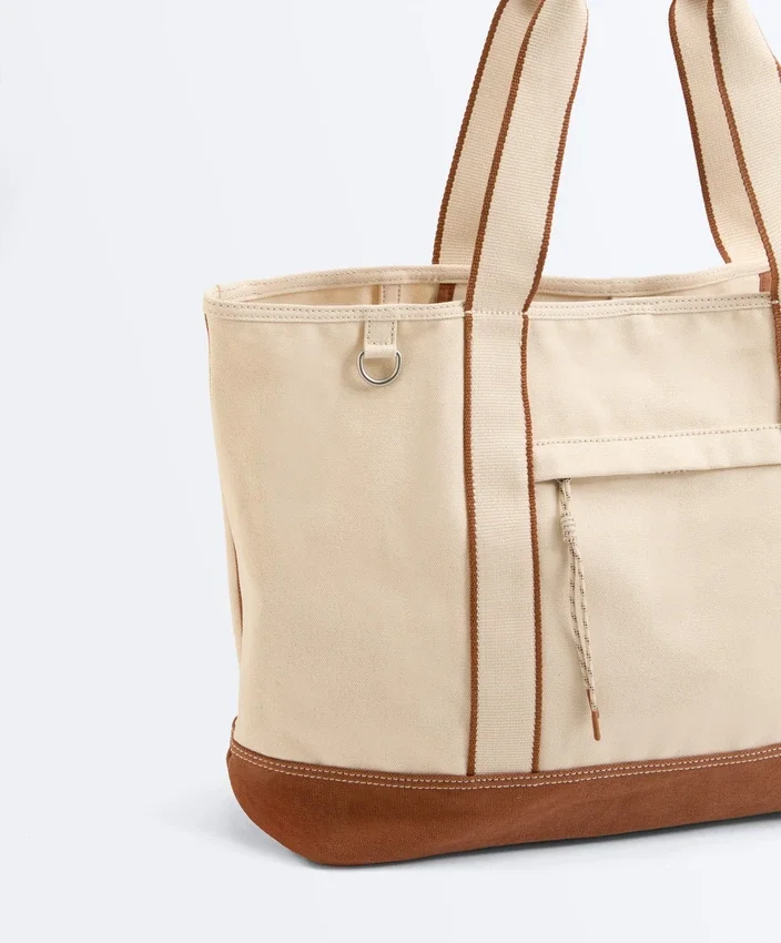 Bolso shopper de lona Bolso shopper de lona