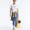 Bolso shopper fruncido Bolso shopper fruncido