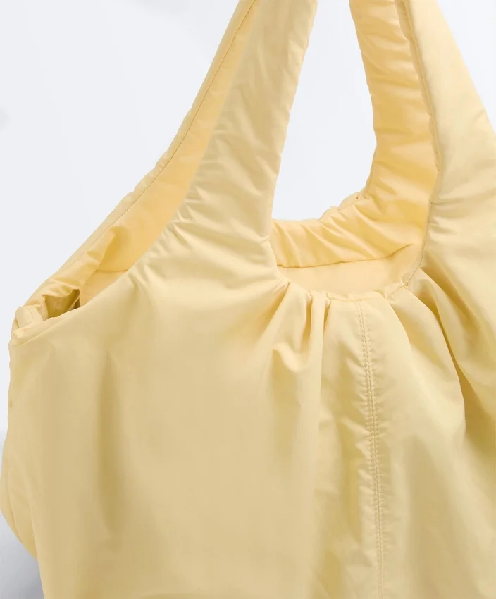 Bolso shopper fruncido Bolso shopper fruncido
