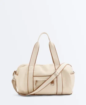 Bolso tipo bolero de lona Bolso tipo bolero de lona