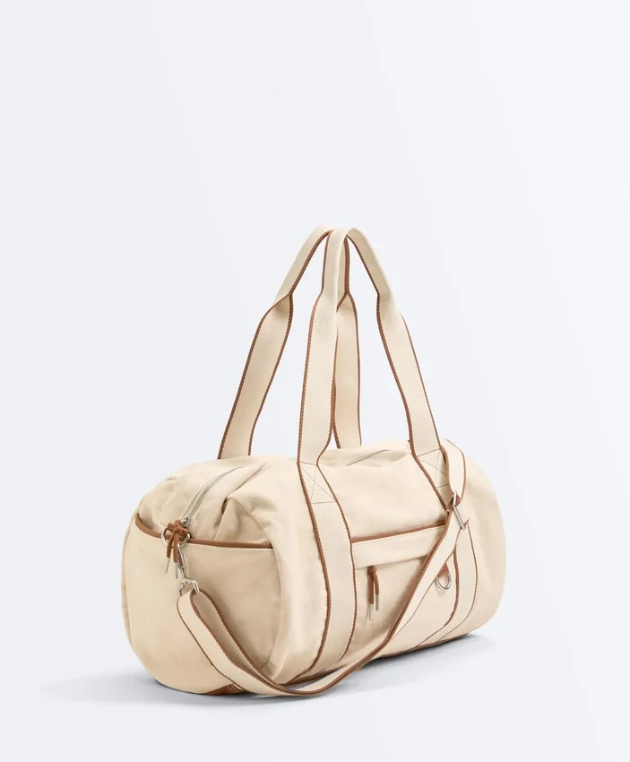 Bolso tipo bolero de lona Bolso tipo bolero de lona