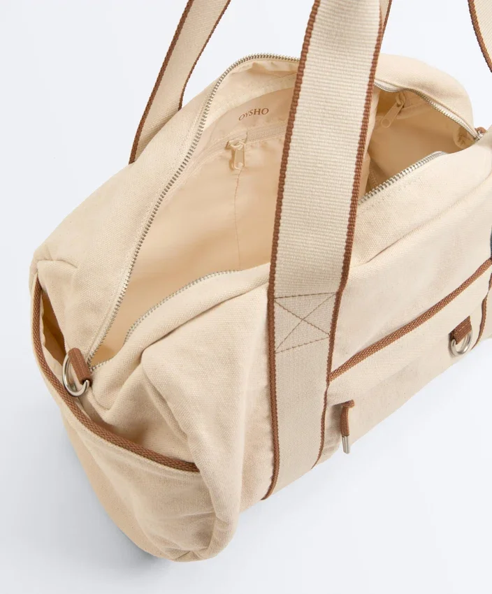 Bolso tipo bolero de lona Bolso tipo bolero de lona