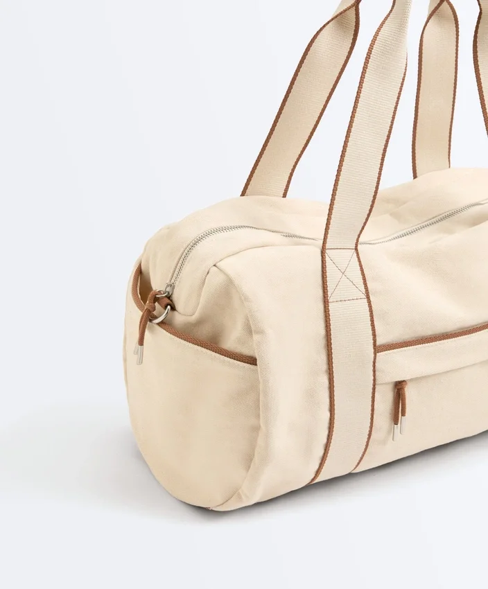 Bolso tipo bolero de lona Bolso tipo bolero de lona
