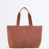 Bolso tipo shopper blando con cremallera Bolso tipo shopper blando con cremallera