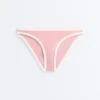 Braguitas de bikini clásicas con ribete en contraste Braguitas de bikini clásicas con ribete en contraste