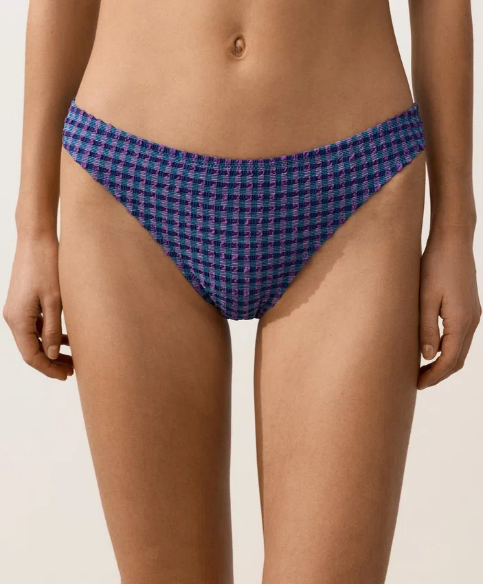 Braguitas de bikini clásicas de cuadros vichy Braguitas de bikini clásicas de cuadros vichy