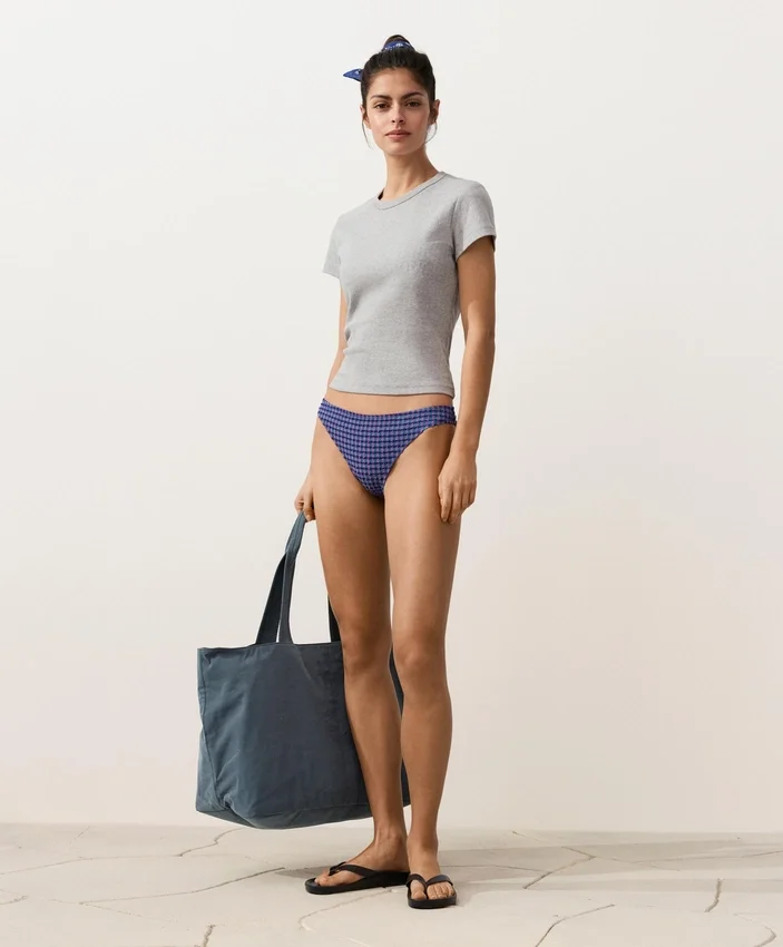 Braguitas de bikini clásicas de cuadros vichy Braguitas de bikini clásicas de cuadros vichy