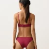 Braguitas de bikini clásicas de jacquard geométrico Braguitas de bikini clásicas de jacquard geométrico