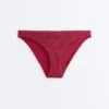 Braguitas de bikini clásicas de jacquard geométrico Braguitas de bikini clásicas de jacquard geométrico