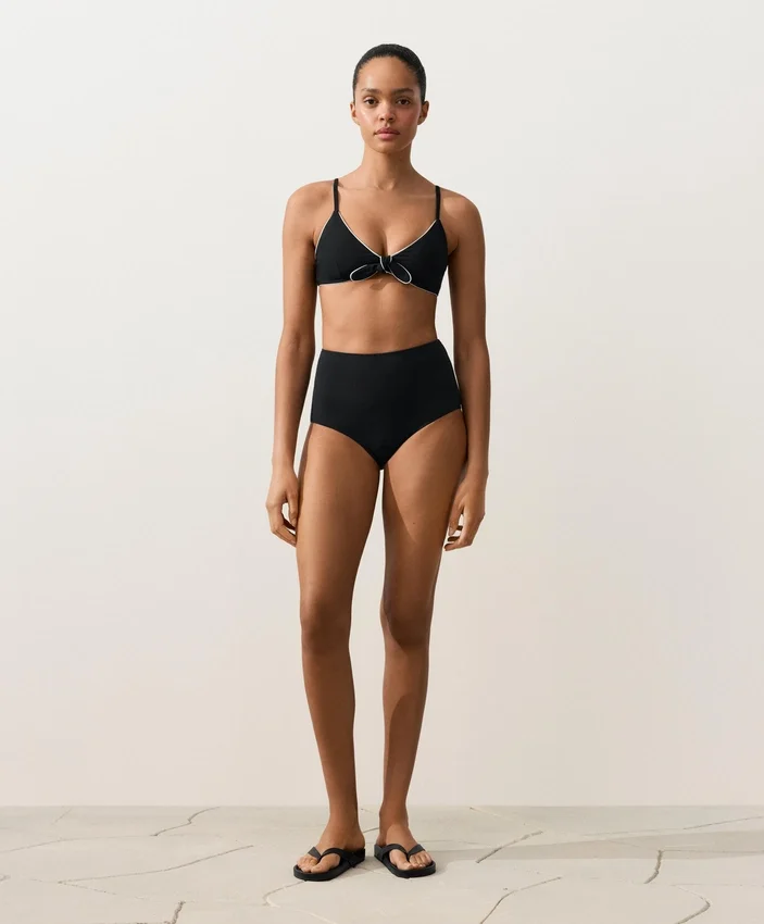 Braguitas de bikini de cintura alta moldeadoras Braguitas de bikini de cintura alta moldeadoras