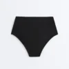 Braguitas de bikini de talle alto con ribete
