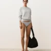 Braguitas de bikinis clásicas de jacquard con lunares