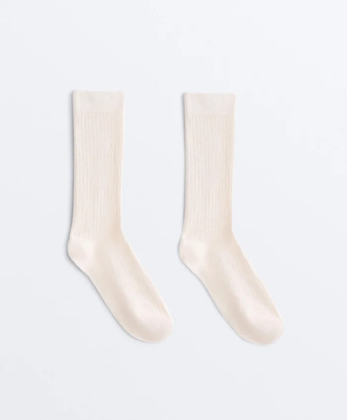 Calcetines clásicos de mezcla de modal con un 13 % de cachemira Calcetines clásicos de mezcla de modal con un 13 % de cachemira