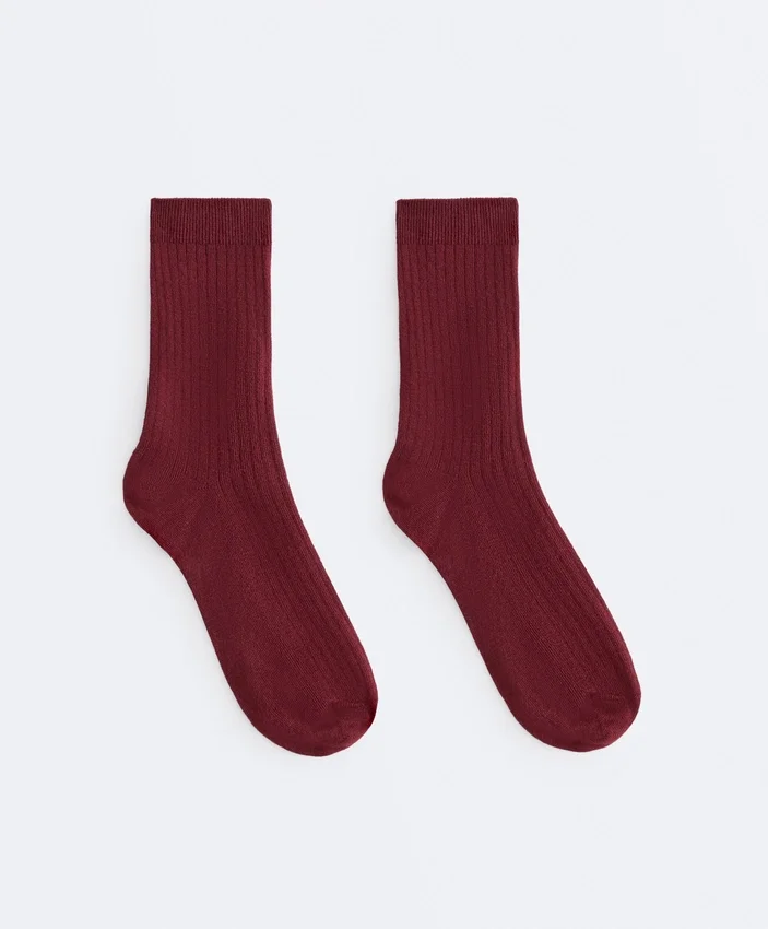 Calcetines clásicos de mezcla de modal con un 13 % de cachemira Calcetines clásicos de mezcla de modal con un 13 % de cachemira