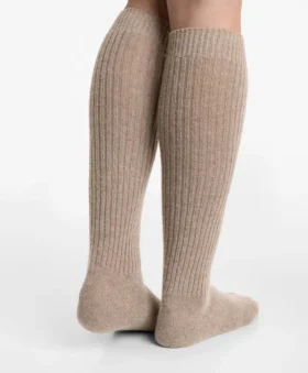 Calcetines largos 18 % cachemira y 13 % lana