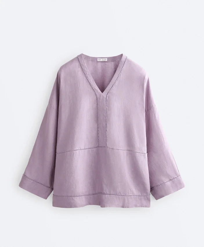 Camisas caftanes 100 % lino Camisas caftanes 100 % lino