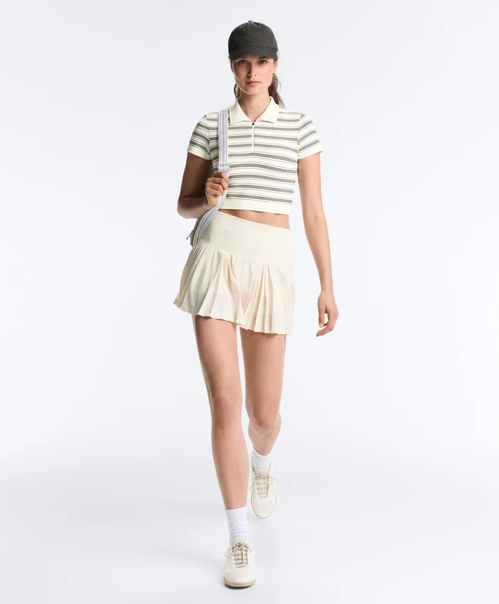 Camisas de manga corta sin costuras a rayas Camisas de manga corta sin costuras a rayas