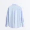 Camisas de manga larga 100 % algodón