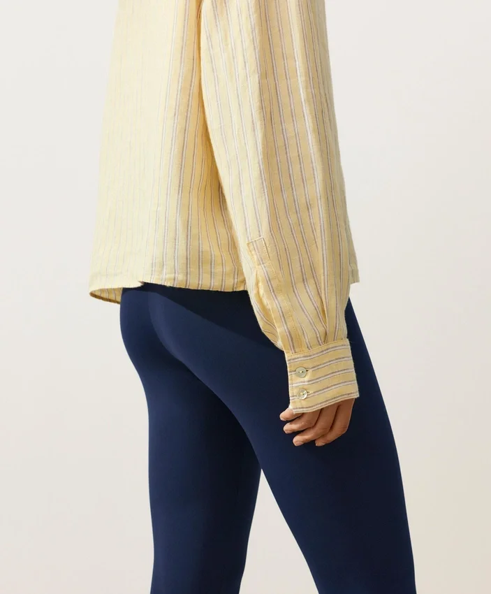 Camisas de pantalones cortos 100 % lino Camisas de pantalones cortos 100 % lino