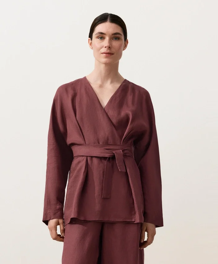 Camisas tipo kimono 100 % lino Camisas tipo kimono 100 % lino