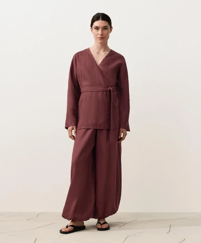 Camisas tipo kimono 100 % lino Camisas tipo kimono 100 % lino