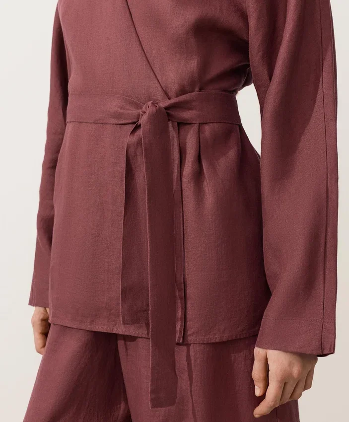 Camisas tipo kimono 100 % lino Camisas tipo kimono 100 % lino