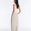 Camiseta de canalé con tirantes anchos, algodón y modal Camiseta de canalé con tirantes anchos, algodón y modal