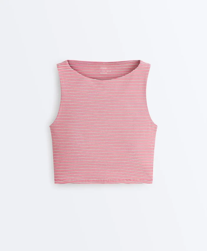 Camiseta de tirantes Comfortlux con cuello barco Camiseta de tirantes Comfortlux con cuello barco