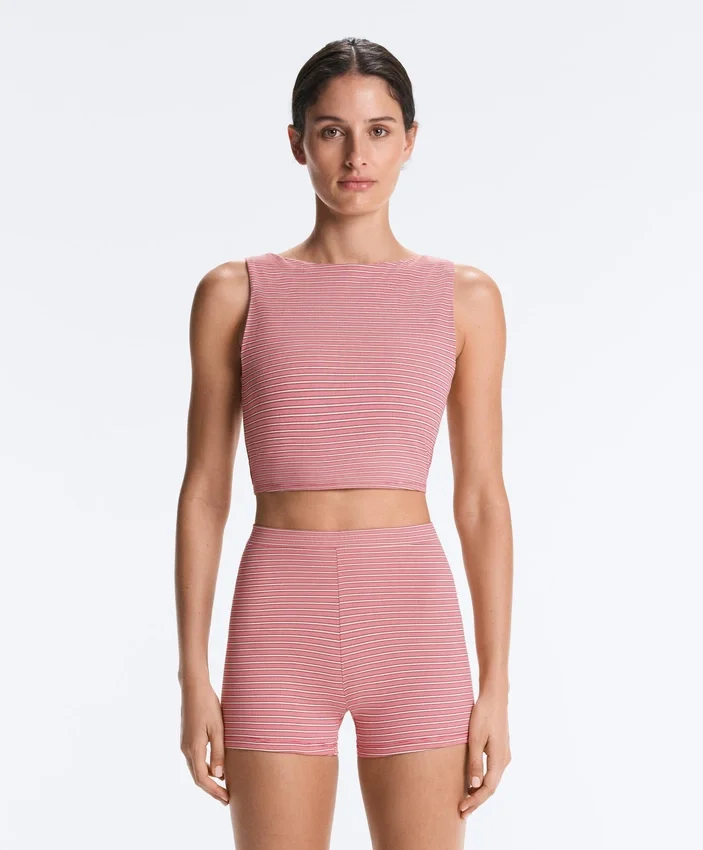 Camiseta de tirantes Comfortlux con cuello barco Camiseta de tirantes Comfortlux con cuello barco