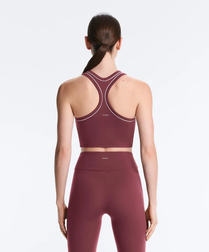 Camiseta de tirantes Comfortlux con cuello halter Camiseta de tirantes Comfortlux con cuello halter