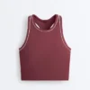 Camiseta de tirantes Comfortlux con cuello halter Camiseta de tirantes Comfortlux con cuello halter
