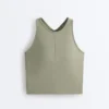 Camiseta de tirantes Comfortlux con cuello halter Camiseta de tirantes Comfortlux con cuello halter
