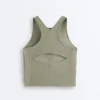 Camiseta de tirantes Comfortlux con cuello halter Camiseta de tirantes Comfortlux con cuello halter