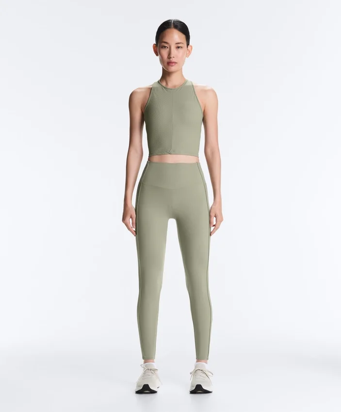 Leggings de talle alto con ribete de Comfortlux Leggings de talle alto con ribete de Comfortlux