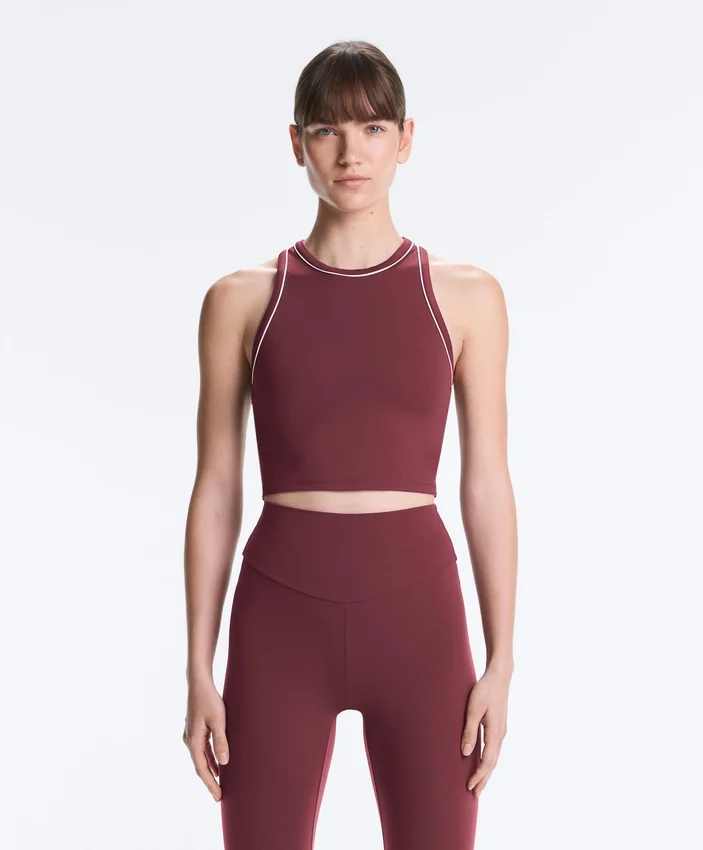 Camiseta de tirantes Comfortlux con cuello halter Camiseta de tirantes Comfortlux con cuello halter
