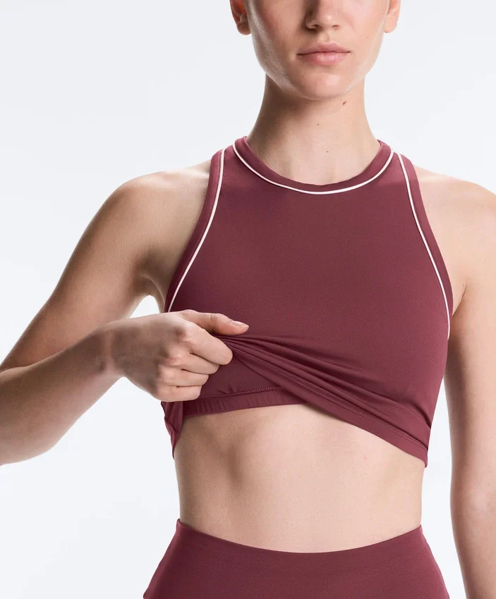 Camiseta de tirantes Comfortlux con cuello halter Camiseta de tirantes Comfortlux con cuello halter