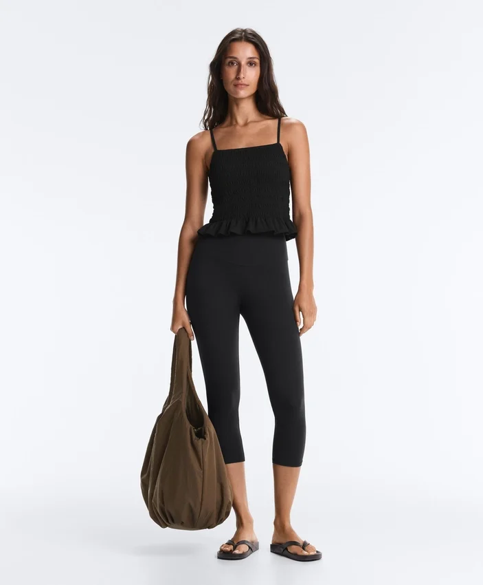 Camiseta de tirantes Comfortlux con fruncidos Camiseta de tirantes Comfortlux con fruncidos