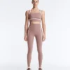 Leggings de cintura alta, Compressive Core Control, hasta el tobillo, con detalles en contraste Leggings de cintura alta, Compressive Core Control, hasta el tobillo, con detalles en contraste
