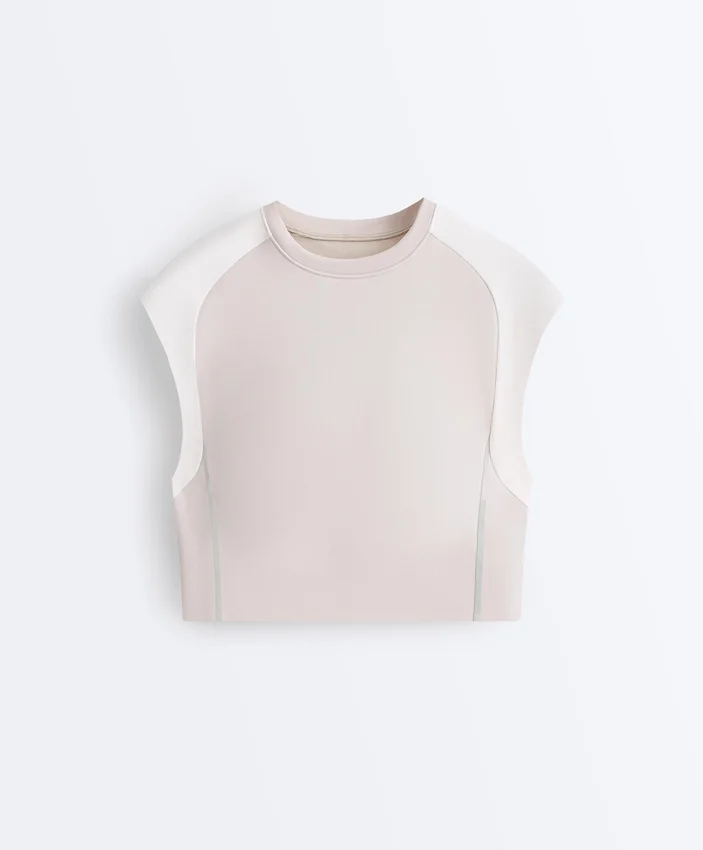 Camiseta de tirantes compresiva reflectante Camiseta de tirantes compresiva reflectante