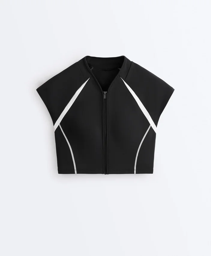 Camiseta de tirantes compresiva reflectante Camiseta de tirantes compresiva reflectante