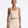 Camiseta de tirantes con cuello halter Evermove Camiseta de tirantes con cuello halter Evermove