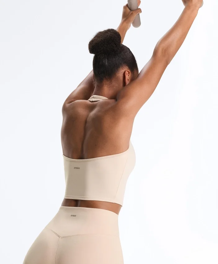 Camiseta de tirantes con cuello halter Evermove Camiseta de tirantes con cuello halter Evermove