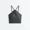 Camiseta de tirantes con cuello halter trenzado Comfortlux Camiseta de tirantes con cuello halter trenzado Comfortlux