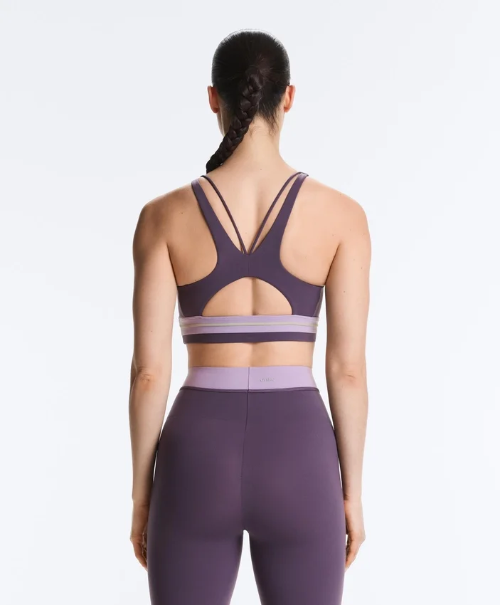 Camiseta de tirantes con cuello halter y compresión Camiseta de tirantes con cuello halter y compresión