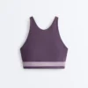 Camiseta de tirantes con cuello halter y compresión Camiseta de tirantes con cuello halter y compresión
