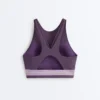 Camiseta de tirantes con cuello halter y compresión Camiseta de tirantes con cuello halter y compresión