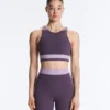 Camiseta de tirantes con cuello halter y compresión Camiseta de tirantes con cuello halter y compresión