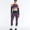 Camiseta de tirantes con cuello halter y compresión Camiseta de tirantes con cuello halter y compresión